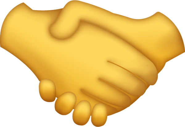 Handshake Emoji Icon ios10 grande